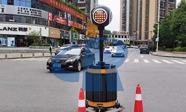 solar traffic light